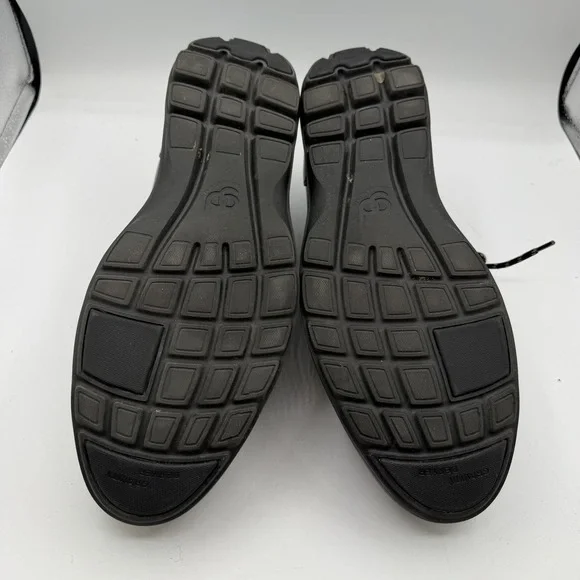 Gravity Defyer G-DEFY Tolken Shoes Mens Sz 13 M Black Leather Slip Resistant